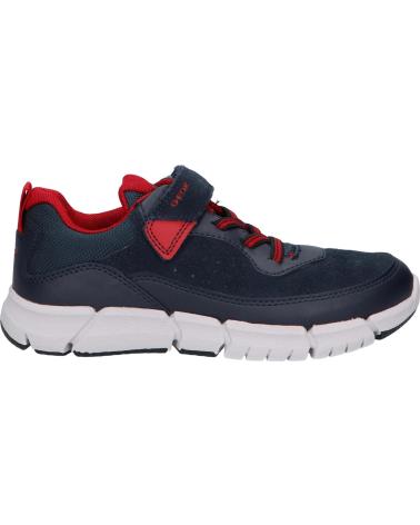 Sportschuhe GEOX  für Junge J269BA 022FU J FLEXYPER  C0735 NAVY-RED