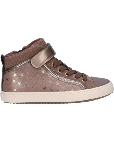 girl Mid boots GEOX J744GI 0DHAJ J KALISPERA  C9006 SMOKE GREY