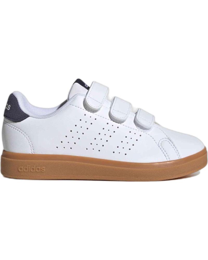 Deportivas ADIDAS  de Niña y Niño ZAPATILLAS ADVANTAGE BASE 2 0 PARA NINOS UNISEX EN COLOR BLA  BLANCO