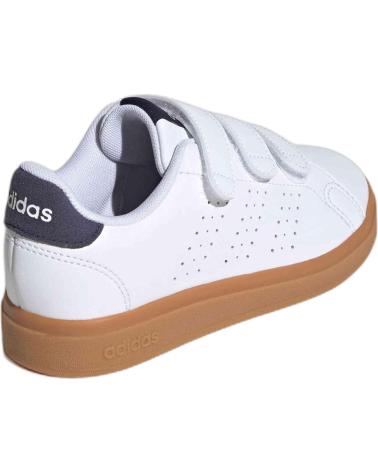 Deportivas ADIDAS  de Niña y Niño ZAPATILLAS ADVANTAGE BASE 2 0 PARA NINOS UNISEX EN COLOR BLA  BLANCO