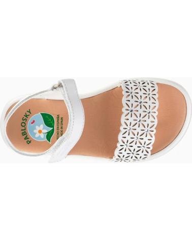 PABLOSKY SANDALIAS EN PARA NINAS BLANCO