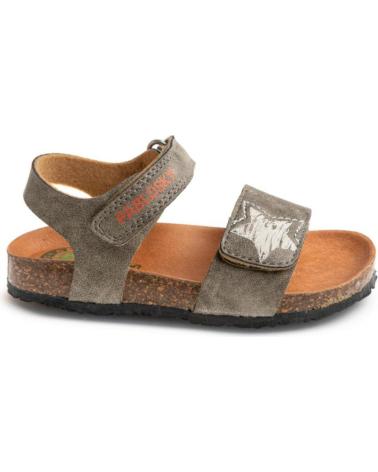 PABLOSKY BIO-SANDALEN 516652 MIT KLETTVERSCHLUSS KHAKI KAKI