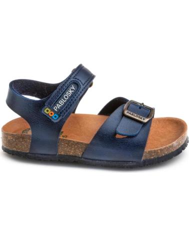 Zapatos PABLOSKY  de Niño SANDALIA BIO CON HEBILLA PARA NINO 516522 COLOR MA  MARINO