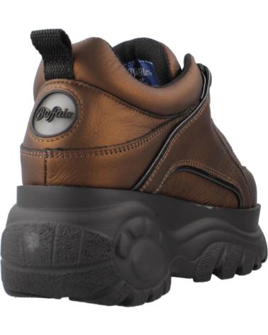Sapatilhas BUFFALO  de Mulher ZAPATILLAS MUJER MODELO CALF LEATHER COLOR BRONCE  CPPRBLCK