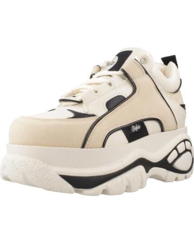 Sapatilhas BUFFALO  de Mulher ZAPATILLAS MUJER MODELO 1339-14 REV COLOR BEIS  BGBLCK