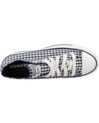 CONVERSE CHUCK TAYLOR ALL STAR LIFT PLATFORM GINGHAM A13664C SNEAKER BLAU OBSDN