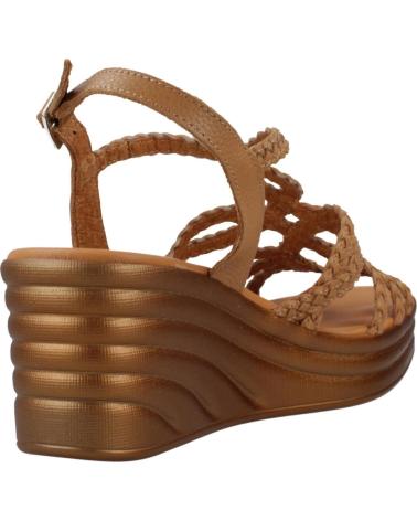 Sandalias 24 HORAS  de Mujer SANDALIAS MUJER MODELO 26494 COLOR BRONCE  CUERO