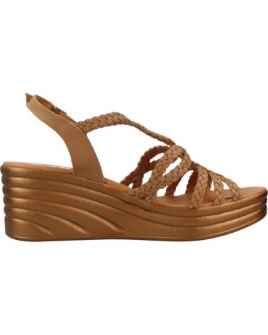 Sandalias 24 HORAS  de Mujer SANDALIAS MUJER MODELO 26494 COLOR BRONCE  CUERO