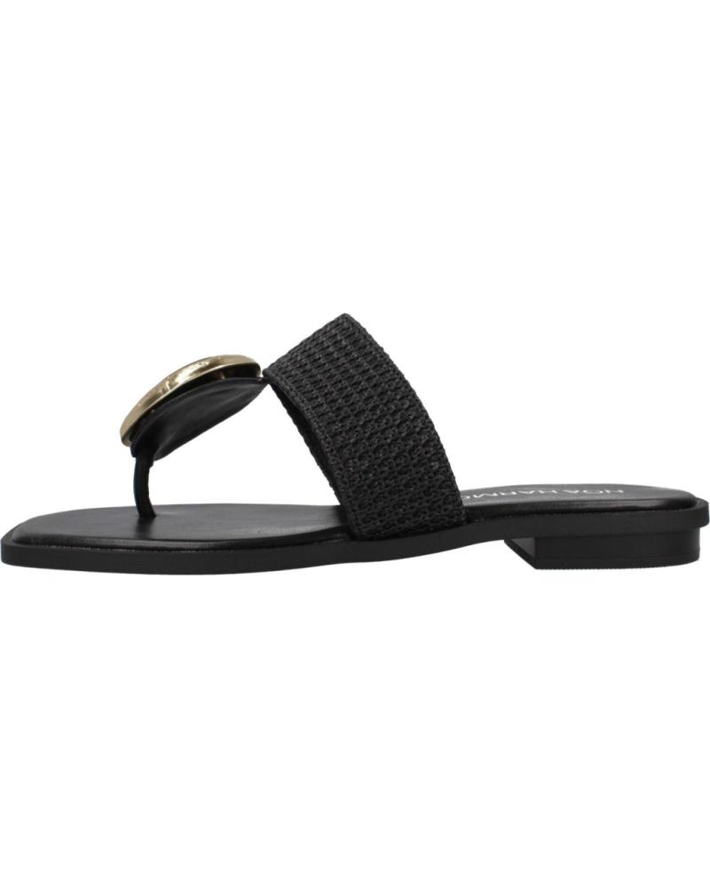 Woman Sandals NOA HARMON SANDALIAS MUJER MODELO ESCLAVA AMALFI COLOR  NEGRO