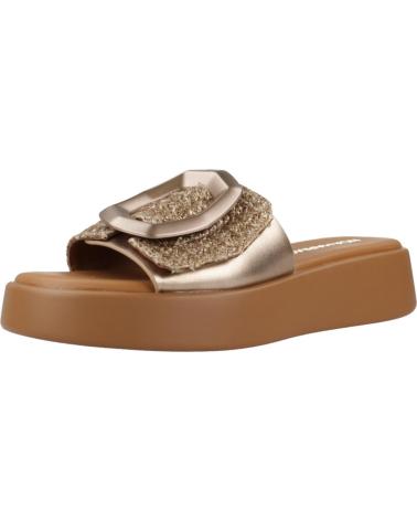 Woman Sandals NOA HARMON SANDALIAS MUJER MODELO 9996N COLOR MARRON CLARO ORO