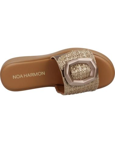 Woman Sandals NOA HARMON SANDALIAS MUJER MODELO 9996N COLOR MARRON CLARO ORO