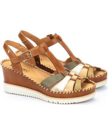 Woman Sandals PIKOLINOS SANDALIAS AGUADULCE BRANDY DE  MARRóN