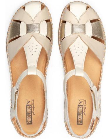 Sandalen PIKOLINOS  für Damen ZAPATO SEMIABIERTO CON CIERRE ADHERENTE PARA MUJER CADAQUES  BEIGE