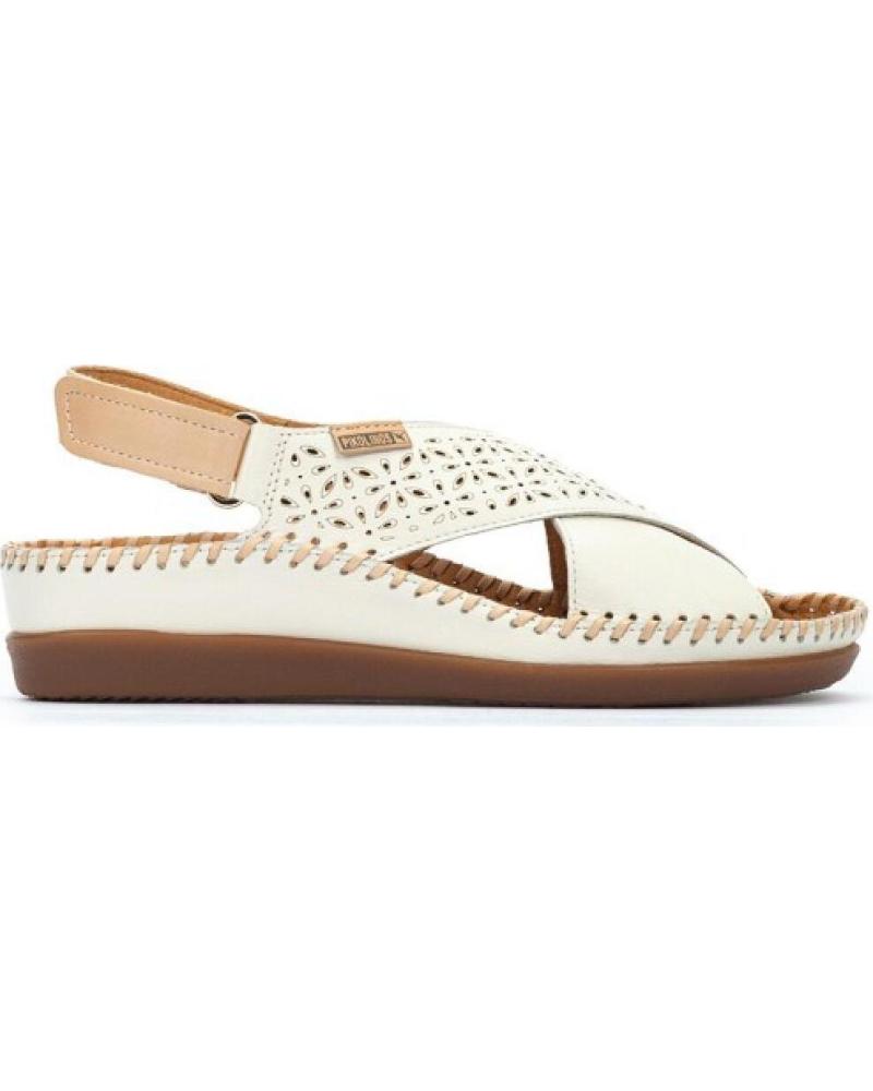 Sandálias de Mulher PIKOLINOS SANDALIA CADAQUES CRUZADA NATA DE BLANCO