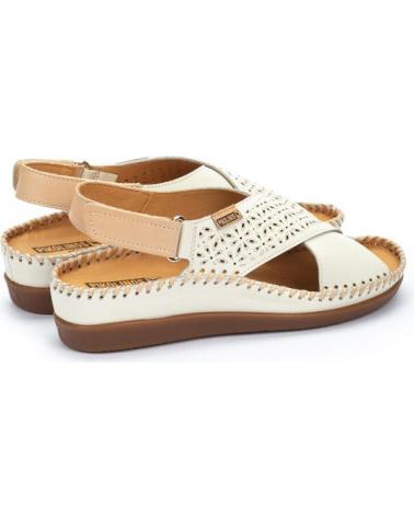 Sandálias de Mulher PIKOLINOS SANDALIA CADAQUES CRUZADA NATA DE BLANCO