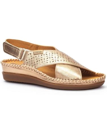 Sandali PIKOLINOS  per Donna CUNA CON CIERRE ADHERENTE PARA MUJER CADAQUES W8K METALIZADO  DORADO