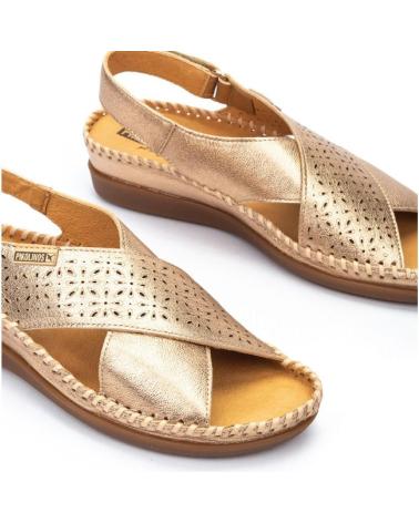 Sandali PIKOLINOS  per Donna CUNA CON CIERRE ADHERENTE PARA MUJER CADAQUES W8K METALIZADO  DORADO