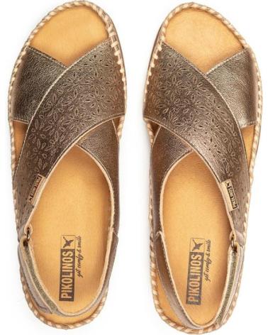 Sandali PIKOLINOS  per Donna CUNA CON CIERRE ADHERENTE PARA MUJER CADAQUES W8K METALIZADO  DORADO