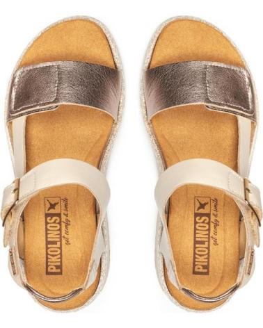 Woman Sandals PIKOLINOS SANDALIA ALZIRA BEIGE