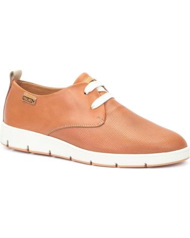 Woman shoes PIKOLINOS ZAPATO PLANO CON CORDONES PARA MUJER MADRID W8A MARRON  MARRóN