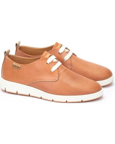 Woman shoes PIKOLINOS ZAPATO PLANO CON CORDONES PARA MUJER MADRID W8A MARRON  MARRóN