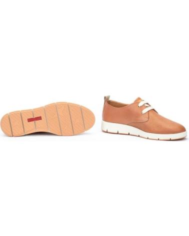 Woman shoes PIKOLINOS ZAPATO PLANO CON CORDONES PARA MUJER MADRID W8A MARRON  MARRóN