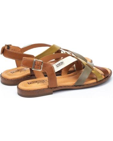 Sandálias PIKOLINOS  de Mulher SANDALIA PLANA PARA MUJER ALGAR W0X MARRON  MARRóN