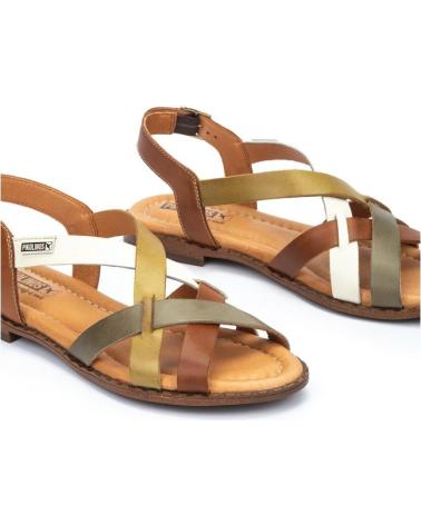 Sandálias PIKOLINOS  de Mulher SANDALIA PLANA PARA MUJER ALGAR W0X MARRON  MARRóN