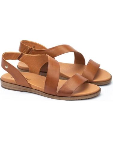 Sandálias PIKOLINOS  de Mulher SANDALIA PLANA CON ELASTICOS PARA MUJER FORMENTERA W8Q MARRO  MARRóN