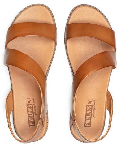 Sandálias PIKOLINOS  de Mulher SANDALIA PLANA CON ELASTICOS PARA MUJER FORMENTERA W8Q MARRO  MARRóN