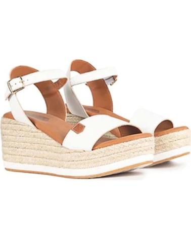 Sandalias POPA  de Mujer ARAMBOL PIEL  BLANCO