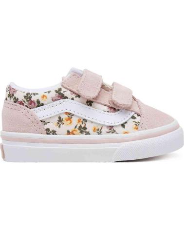 Zapatos VANS OFF THE WALL  de Niña ZAPATILLAS VANS OLD SKOOL PARA NINAS EN COLOR  ROSA