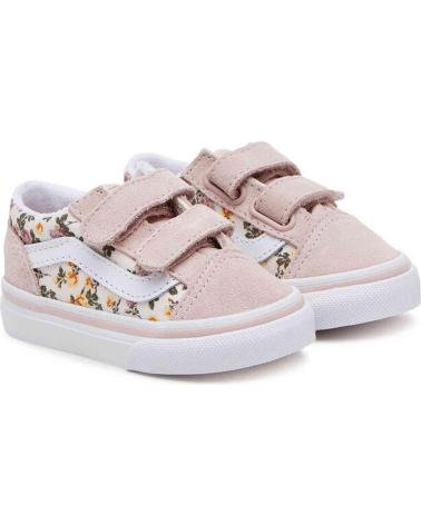 Zapatos VANS OFF THE WALL  de Niña ZAPATILLAS VANS OLD SKOOL PARA NINAS EN COLOR  ROSA