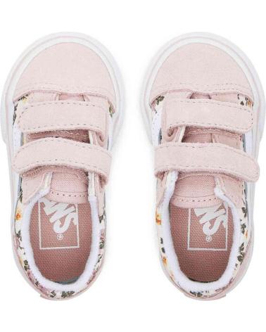 Zapatos VANS OFF THE WALL  de Niña ZAPATILLAS VANS OLD SKOOL PARA NINAS EN COLOR  ROSA