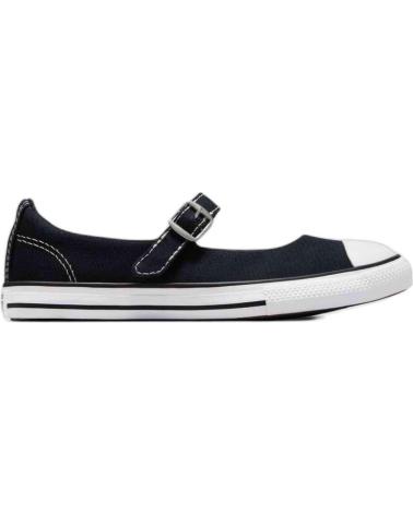 Ballerines CONVERSE  pour Fille MANOLETINAS CHUCK TAYLOR ALL STAR DAINTY MARY JANE PARA NINA  NEGRO