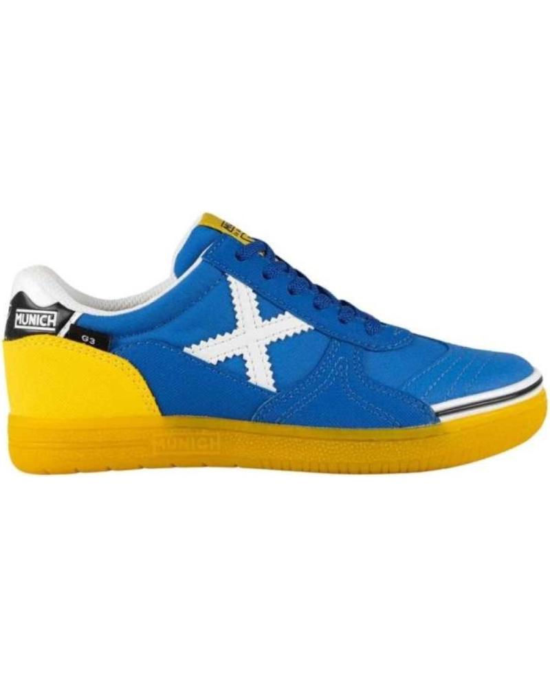 MUNICH BOTAS DE FUTBOL SALA EN PARA NINOS UNISEX AZUL