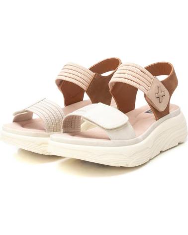 Sandali XTI  per Donna SANDALIA ELASTICOS CON VELCROS  BEIGE