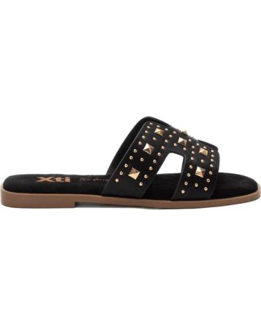 XTI SANDALIA DESTALONADA CON TACHUELAS PARA MUJER 144016 COLOR N BLACK