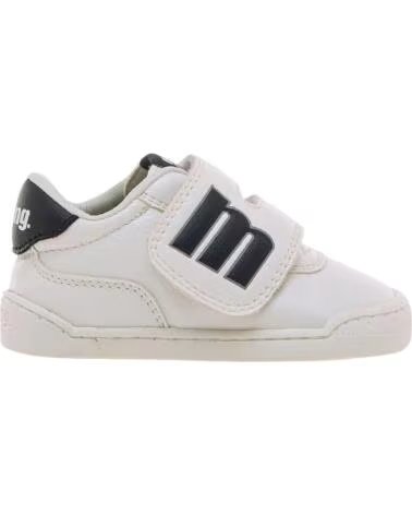 Deportivas MTNG  de Niña y Niño 48909 C55158 RESPECT  USAIN WHITE-NAVY