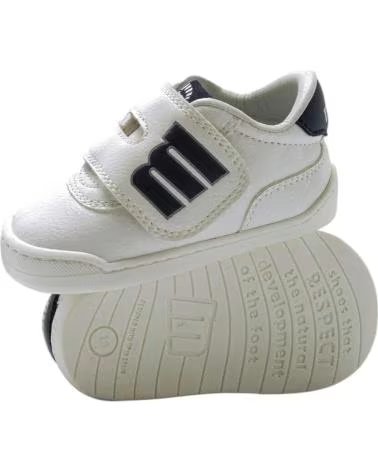 Deportivas MTNG  de Niña y Niño 48909 C55158 RESPECT  USAIN WHITE-NAVY