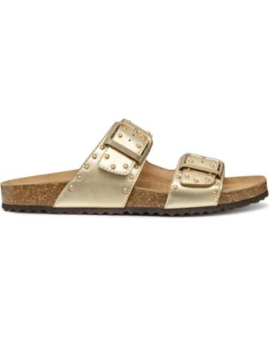 Sandalen GEOX  für Damen SANDALIA DOBLE HEBILLA DE  C2012 LT GOLD