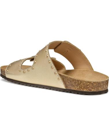 Sandalen GEOX  für Damen SANDALIA DOBLE HEBILLA DE  C2012 LT GOLD