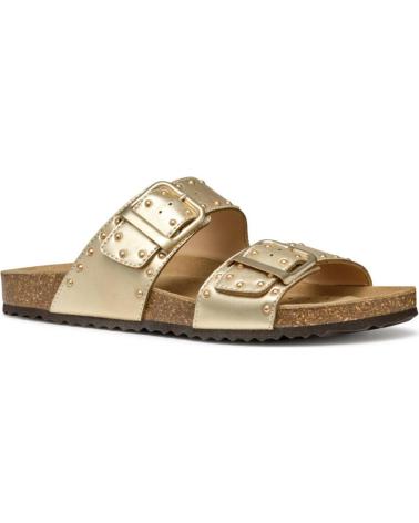 Sandalen GEOX  für Damen SANDALIA DOBLE HEBILLA DE  C2012 LT GOLD