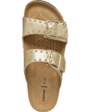 Sandalen GEOX  für Damen SANDALIA DOBLE HEBILLA DE  C2012 LT GOLD