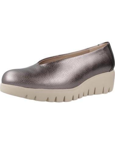 WONDERS ZAPATOS CONFORT MUJER MODELO IRIS COLOR BRONCE PLOMO