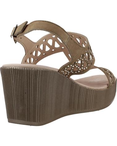 Sandálias 24 HORAS  de Mulher SANDALIAS MUJER MODELO 26484 COLOR BEIS  ARENA