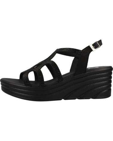 Woman Sandals 24 HORAS SANDALIAS MUJER MODELO 26493 COLOR   NEGRO