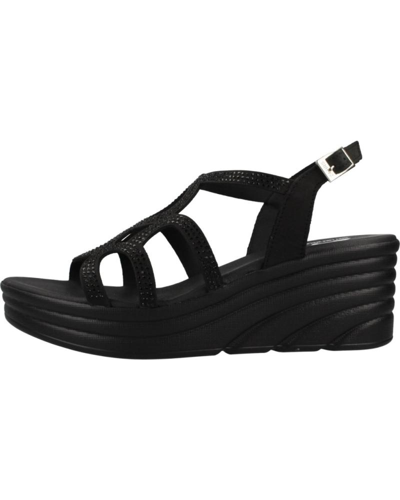 Sandálias 24 HORAS  de Mulher SANDALIAS MUJER MODELO 26493 COLOR  NEGRO