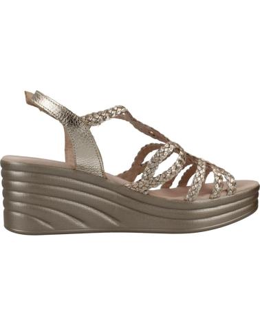 Sandalias 24 HORAS  de Mujer SANDALIAS MUJER MODELO 26494 COLOR ORO  JAZMIN