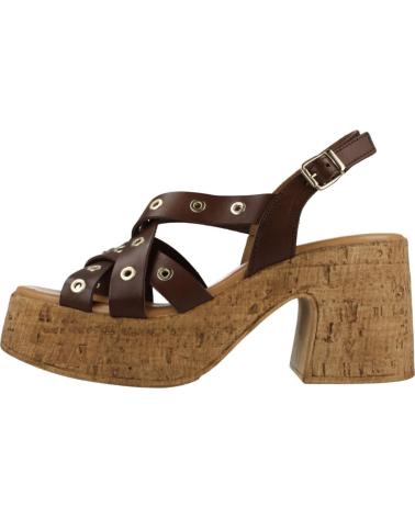 Woman Sandals PORRONET SANDALIAS MUJER MODELO 3179P COLOR MARRON  MOKA